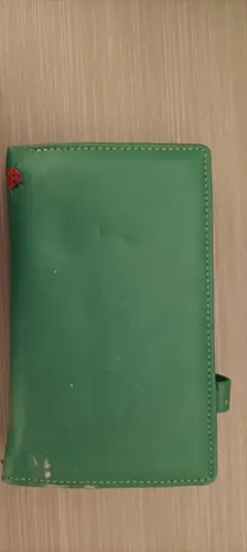 Portafoglio verde coccinelle
